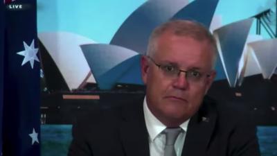 Scott Morrison Got Stuck On Mute While Addressing The Climate Summit, Which Sounds About Right
