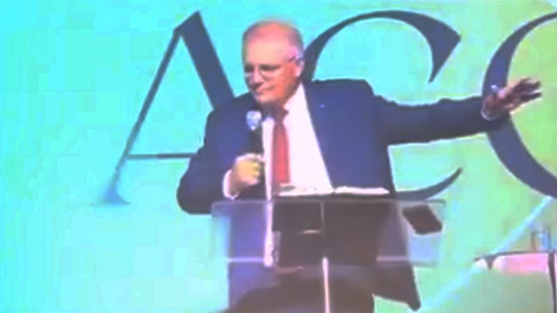 Leaked Footage Of Our PM In Full Pentecostal Swing Shows Him Ranting About The Devil’s Work