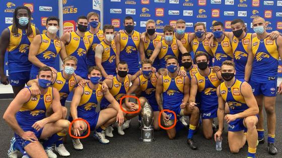 Three West Coast Players Were Slammed For Accidentally Doing A White Power Sign In A Team Photo