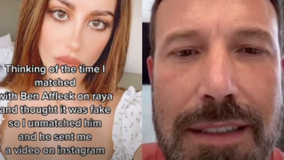 Ben Affleck Tracked Down A Girl Who Unmatched Him On A Dating App & Sent Her A V. Cringe Video