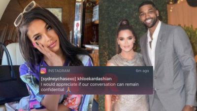 The Model Who Claims She Slept With Tristan Just Leaked ‘Confidential’ DMs Between Her & Khloé