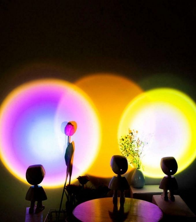 Suss These Sunset Lamps If You’re Looking To Brighten Up The Doona Dungeon That Is Yr Bedroom