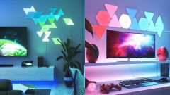 Nanoleaf’s Iconic Light Panels Are $100 Off RN, So Time To Turn Yr Bedroom Into A Rave Cave