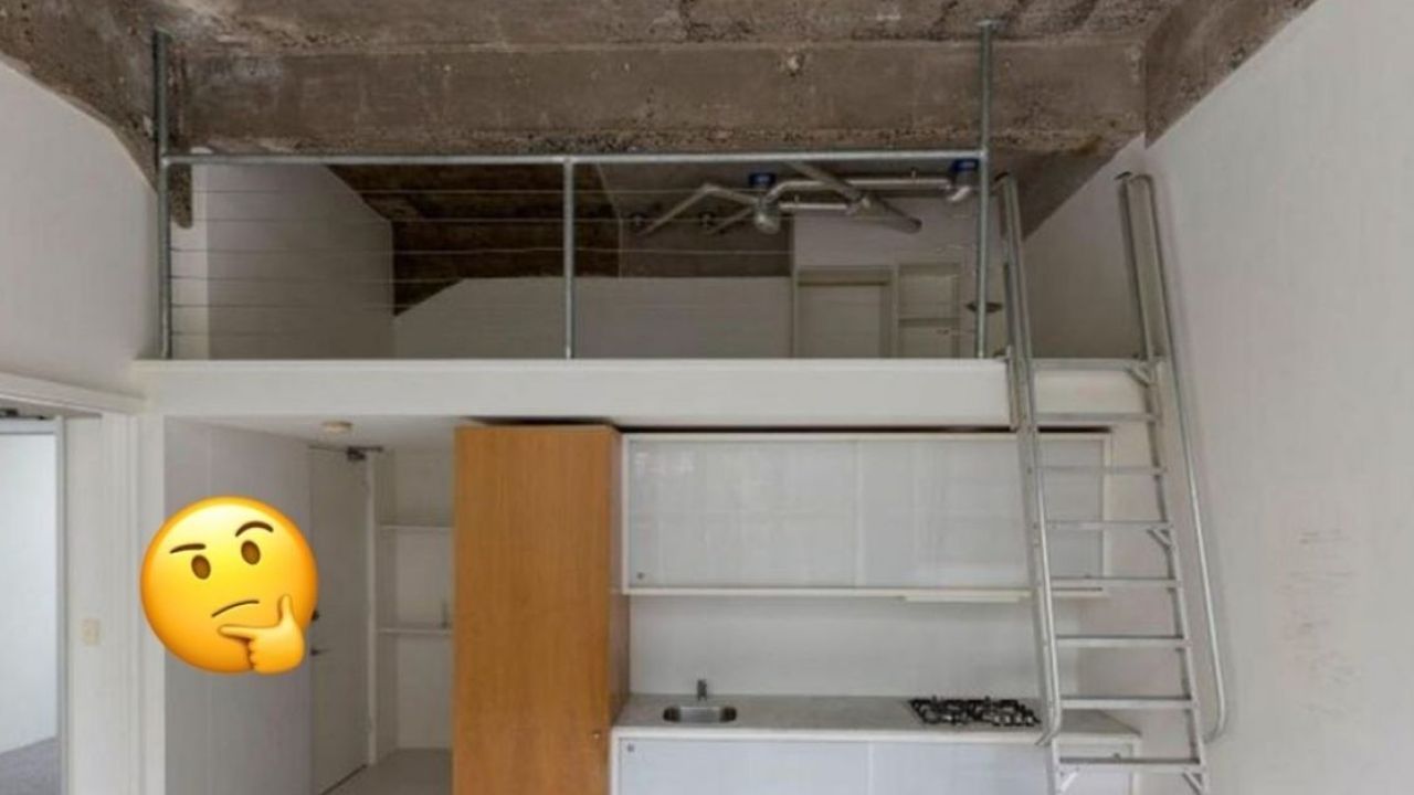 A Moment Of Silence For This Surry Hills Apartment With No Ceiling Going For $550 A Week