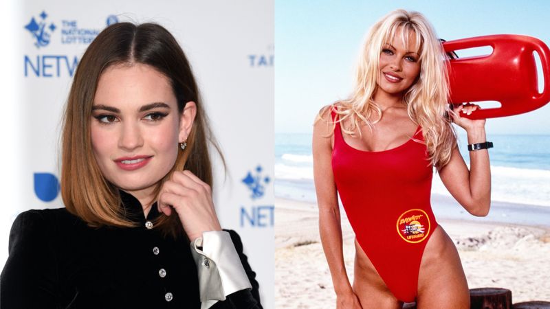 Lily James Has Literally Transformed Into Pamela Anderson For A New Series & I’m Freaked TF Out