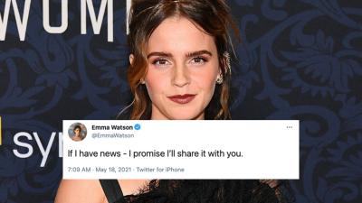 Emma Watson Briefly Returned To Social Media To Eloquently Shit On Rumours She’s Engaged