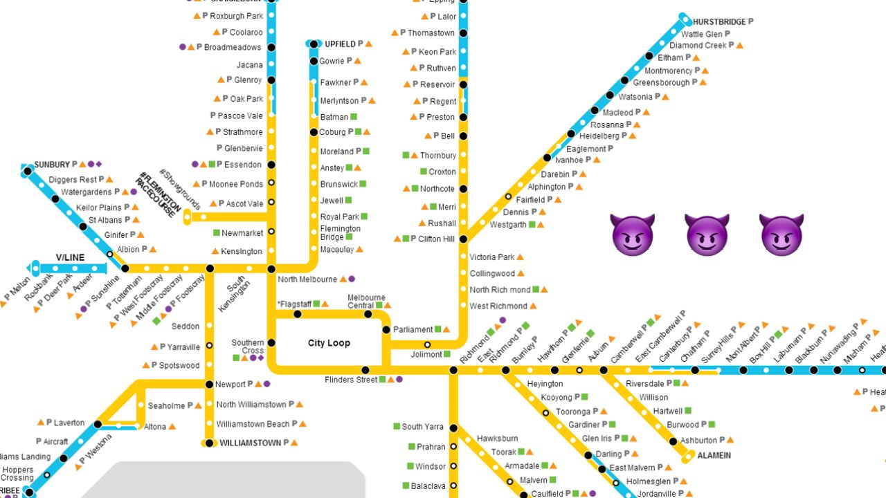 I Decided To Rank All The Metropolitan Train Lines Of Melbourne From Shit To Shitter