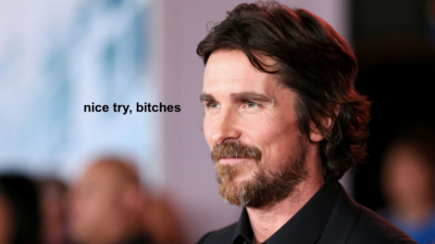 Christian Bale Is In Syd RN But Ya Wouldn’t Fkn Recognise Him If He Hit You With His Batmobile