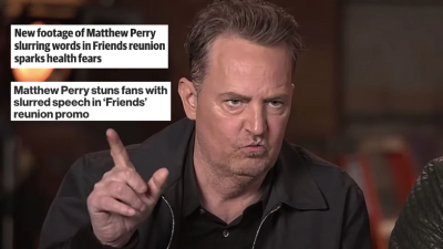 Just Gonna Say It: Fan & Media Reactions To Matthew Perry In The Friends Promo Is So Gross