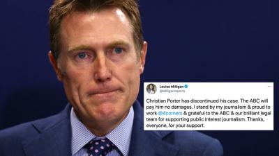 Christian Porter Dropped His Defamation Case Against The ABC & Will Be Awarded $0 In Damages