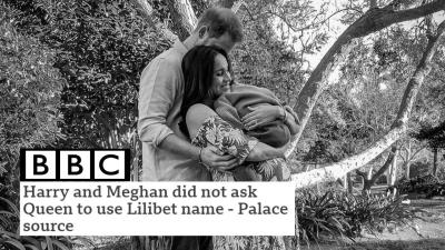 Meghan And Harry Have Accused The BBC Of Defaming Baby Lilibet & She Isn’t Even A Week Old Yet