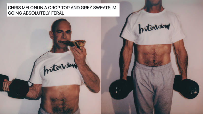 Detective Daddy Chris Meloni’s Done A Thirst Trap Shoot & You Have The Right To Remain Horny