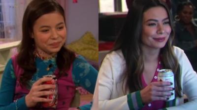 Miranda Cosgrove Recreated Her Simply Iconique Meme For The iCarly Reboot & Hmm, Interesting