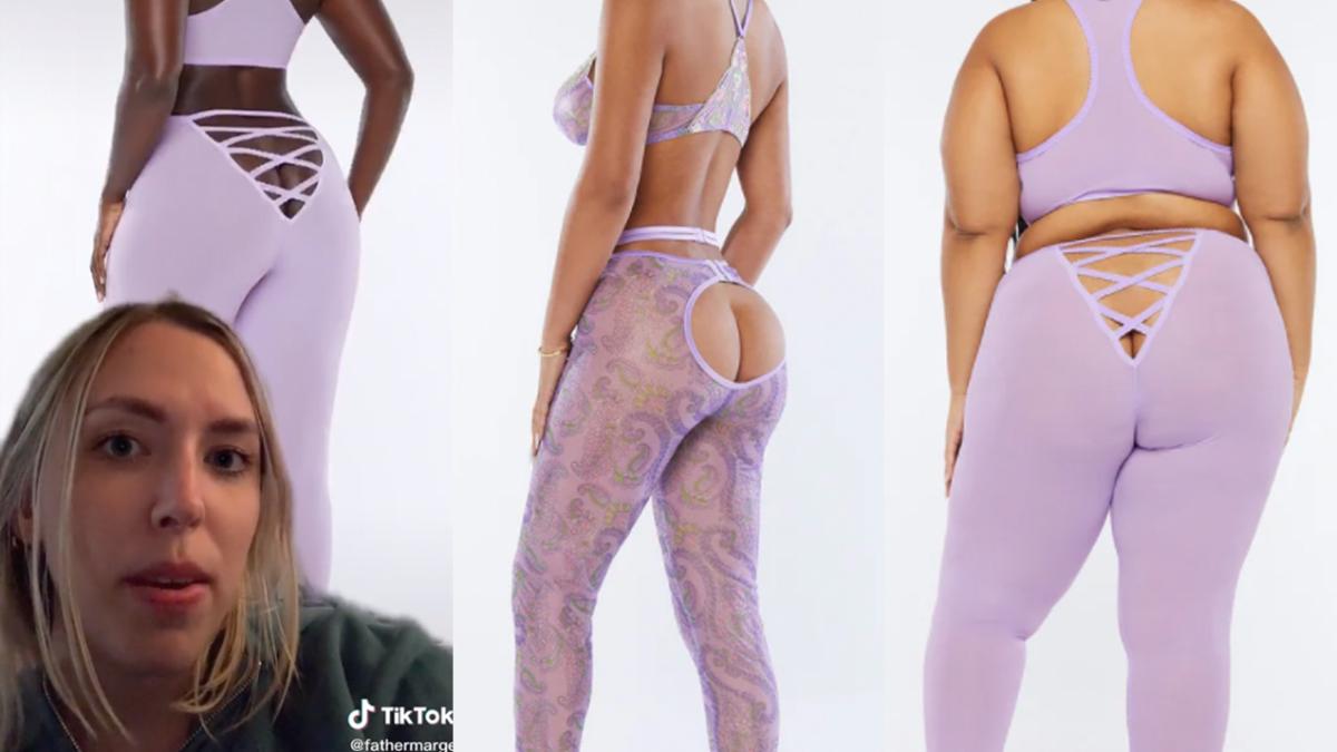People Are Losing It Over These Bum Cleavage Savage X Fenty Leggings