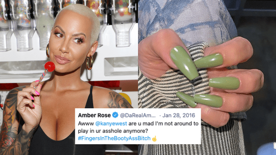 Kim K Posted About Loving Long Nails Now & Everyone’s Making The #BootyAssBitch Connection