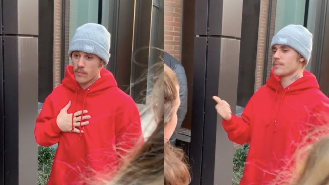 Justin Bieber Very Politely Went Off At Fans For Lurking Outside His Apartment In Viral TikTok