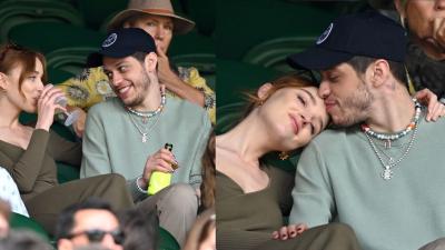 Pete Davidson & Phoebe Dynevor Look Royally Adorable In First Official Couple Pics At Wimbledon