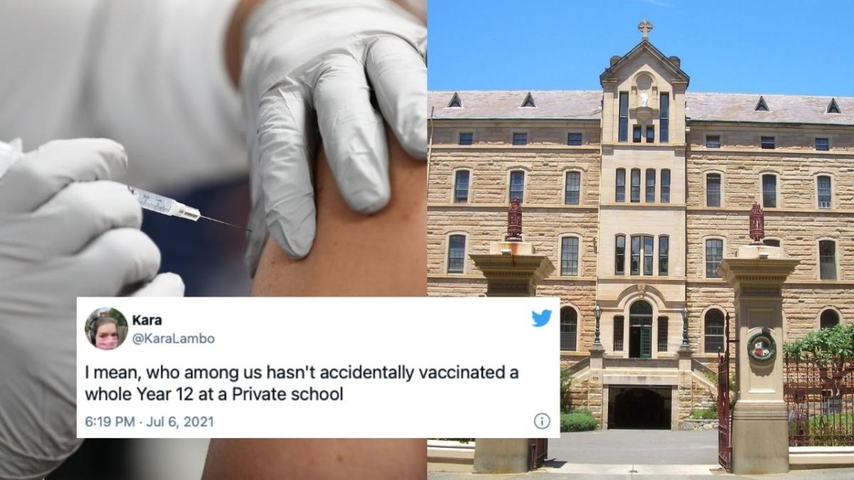 st josephs college vaccine error