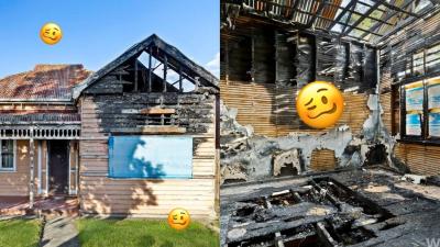 A Burnt Down Home In Melb’s North Is Selling For $1.25M And It’s Sure To Be A Quick-Fire Sell