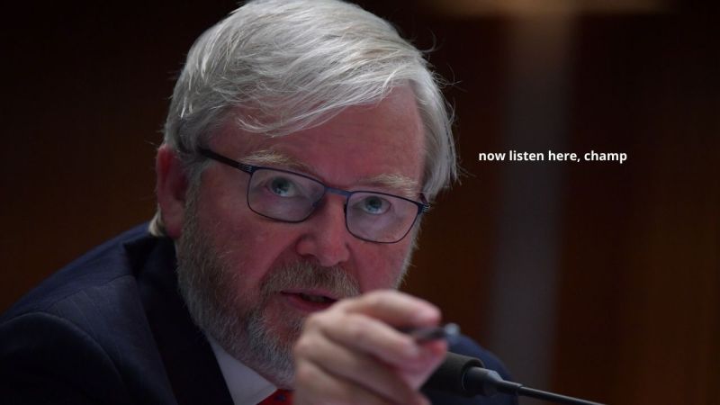 Kevin Rudd Just Addressed The Pfizer Vaccine Drama In The Ultimate Fuck You To Scott Morrison