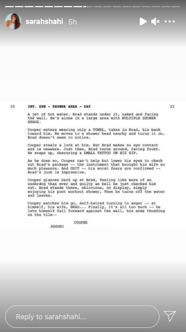 Sex/Life’s Sarah Shahi Is Sharing Pages From The Script & It Legit Reads Like A Horny Novel