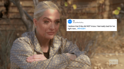 Just Gonna Say It: My Opinion Of Erika Jayne Changed After Last Night’s RHOBH & Twitter Agrees