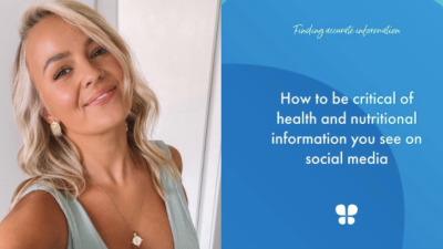 The Butterfly Foundation Has Released A Very Timely Statement On Influencers Spouting Diet Crap