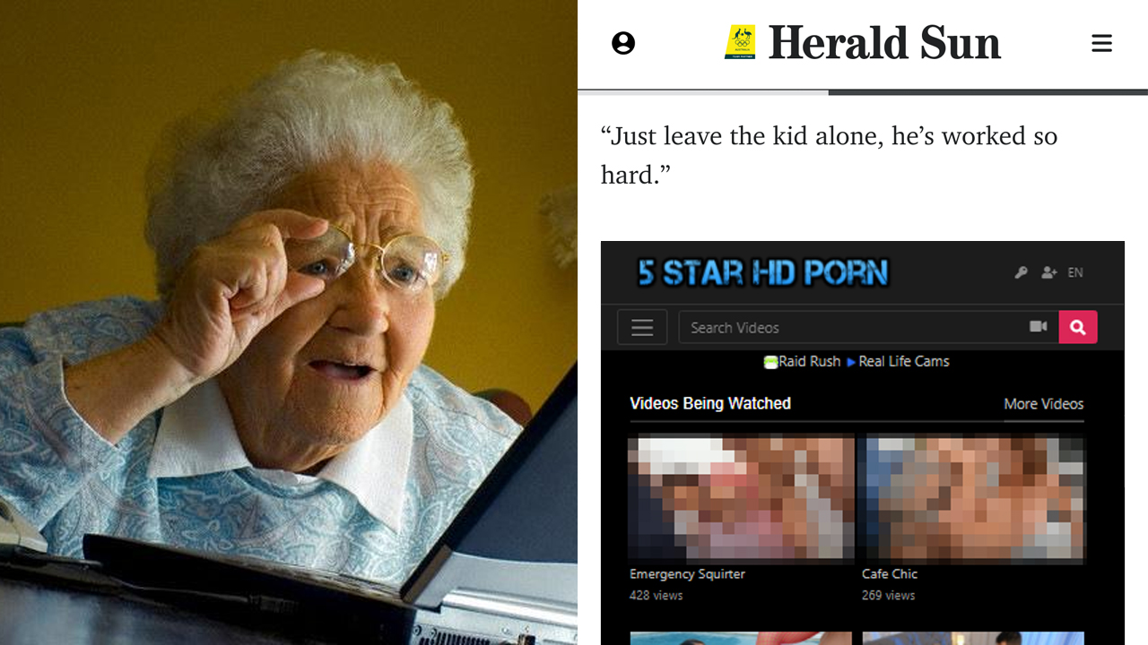 Good Morning! Hardcore Porn Has Been Embedded Into Serious News Websites All Over The World