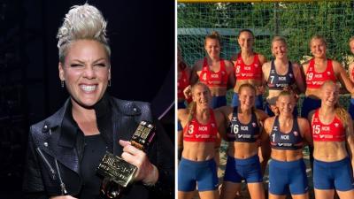Wholesome Queen Pink Offered To Pay Norway Handball Team’s Fine For Not Wearing Bikini Bottoms