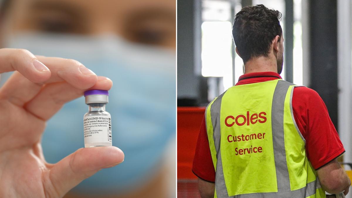 Supermarket workers vaccinated