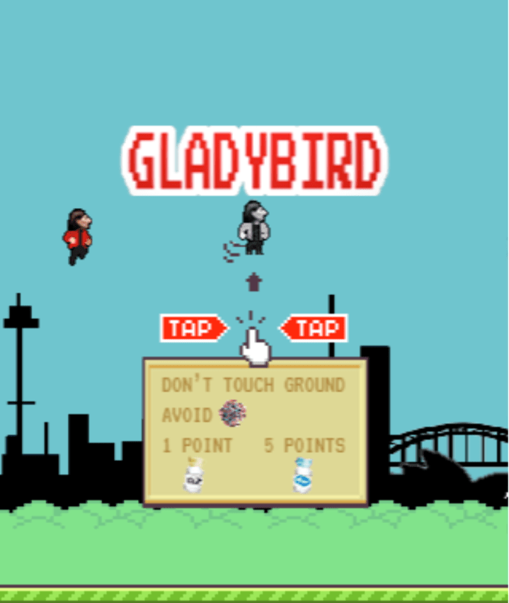gladdy bird