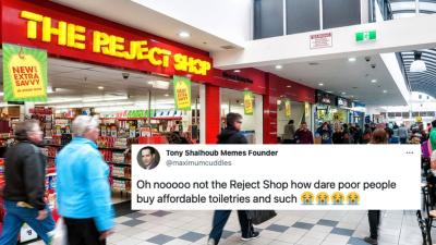 A Journo Implied That The Reject Shop Isn’t Essential Shopping & Broke Aussies Beg To Differ