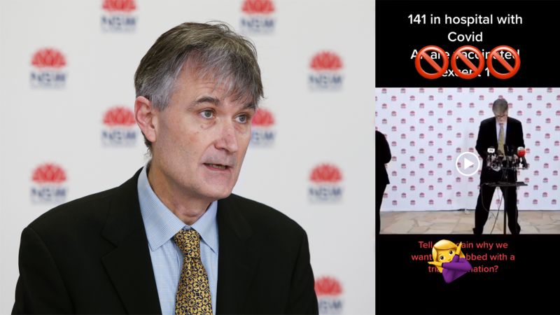 A TikTok Of A NSW Health Official Who Misspoke Is Being Used By Anti-Vaxxers To Spread Lies