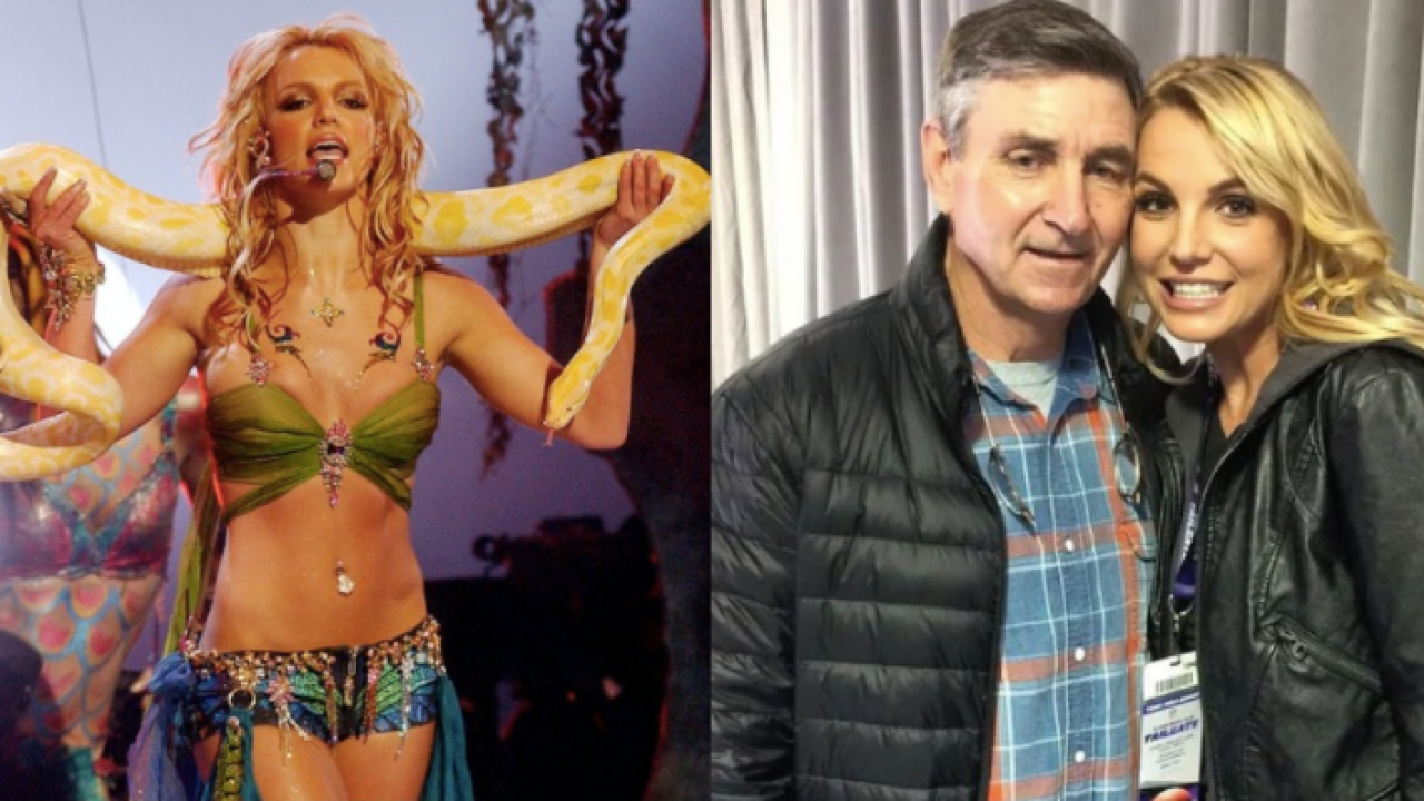 Britney Spears, Expert Snake-Handler, Has Finally Removed Her Dad From The Conservatorship