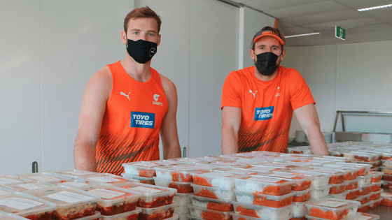 GWS Giants Staff Are Cooking 1000s Of Meals For Folks Struggling In Western Sydney’s Lockdown