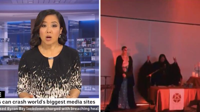 Hell Yes: The ABC ‘Accidentally’ Cut To Footage Of A Satanic Cult During A Story About The Govt