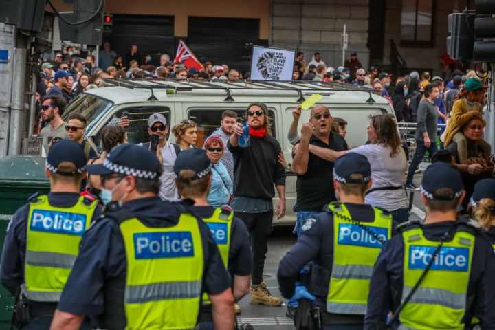 Fuck: Six Police Officers Were Hospitalised At Today’s Melb Protest & More Than 200 Arrested