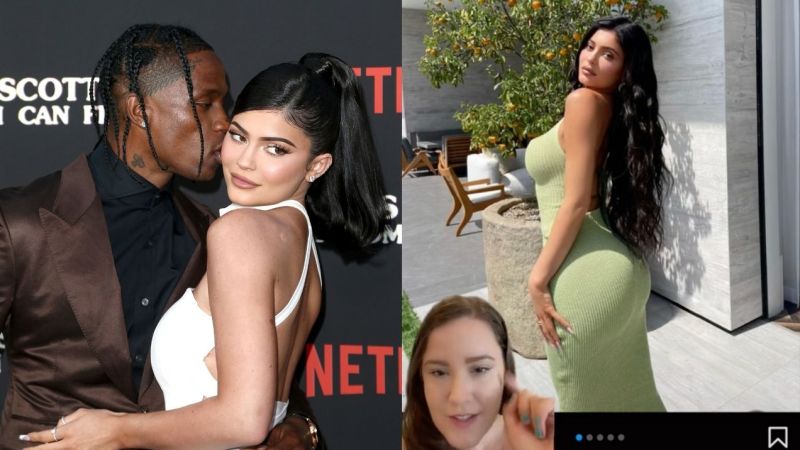Kylie Jenner & Travis Scott Are Having Bébé No. 2, Proving All Those TikTok Theories Correct