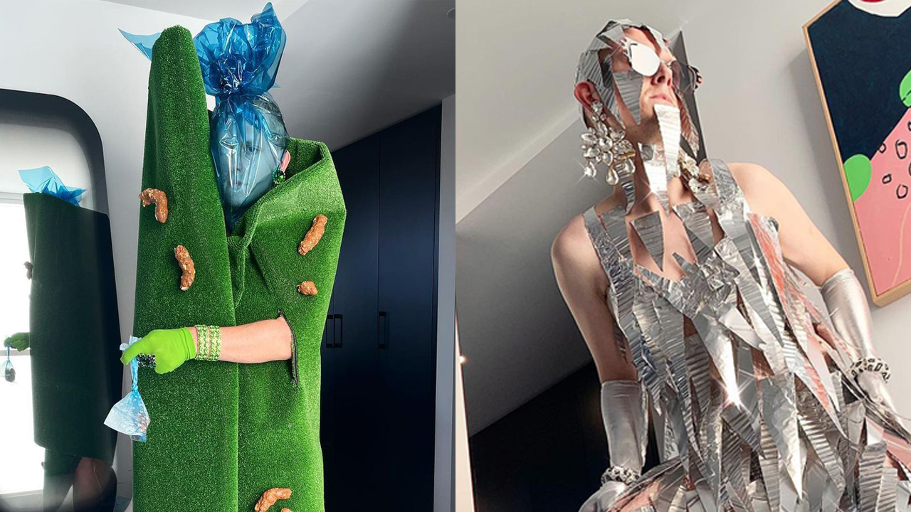 This Melbourne Stylist Is Recreating High-Fashion Runway Looks With Shit Lying Around The Haus