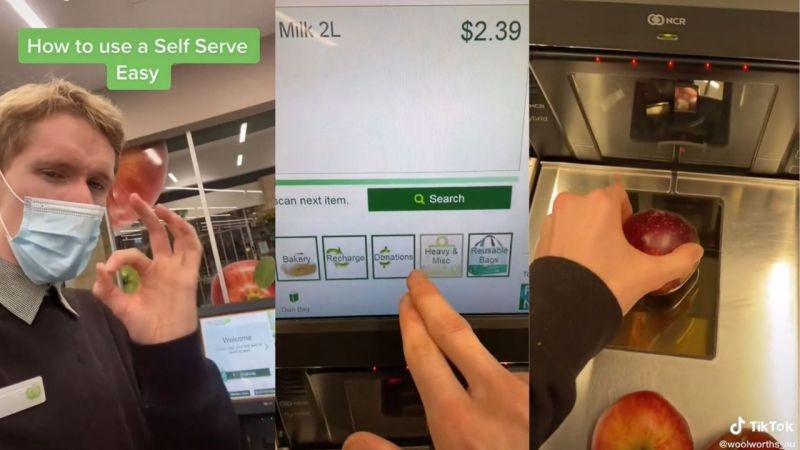 Woolies Has Shared Self-Checkout Hacks On Its TikTok So We Don’t Look Like Fresh Food Fools