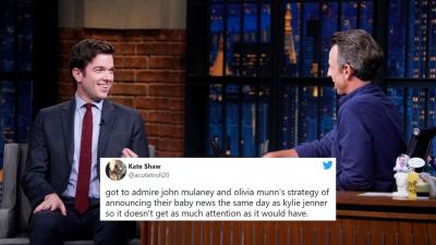 John Mulaney Confirms That Olivia Munn Is Indeed Preggers So Bring On The DILF Phase