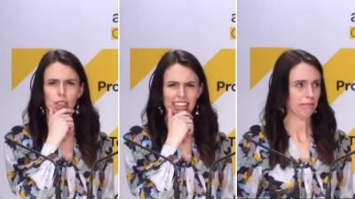 A Reporter Asked Jacinda Ardern If COVID Patients Can Boink Visitors & Her Face Says It All
