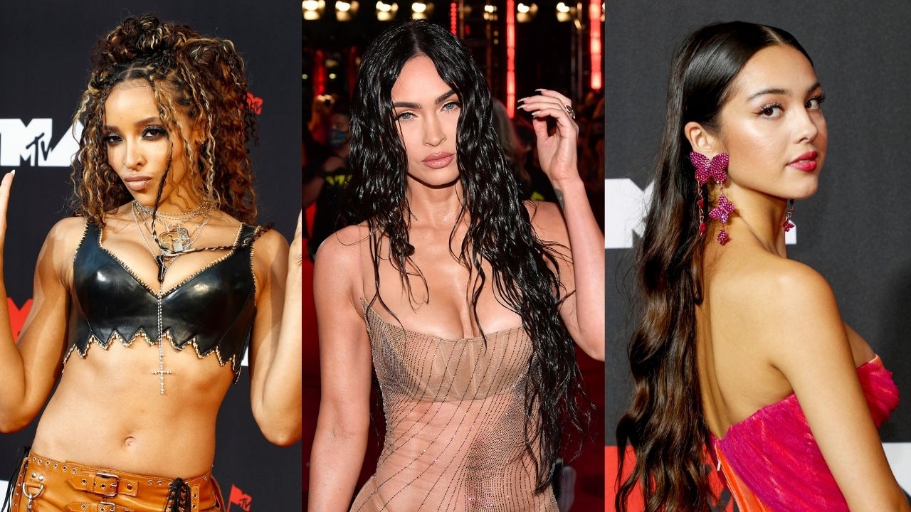 Peep The Scorching Looks From The 2021 VMAs Red Carpet, Which Was Surely ‘Horny’ Themed