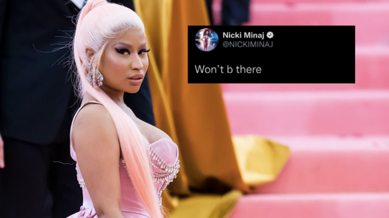 Nicki Minaj Revealed She Bailed From The Met Gala ‘Cos She Didn’t Wanna Get Vaxxed & Honey, No