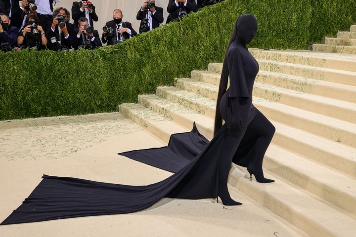 Kim Kardashian at the Met Gala 2021
