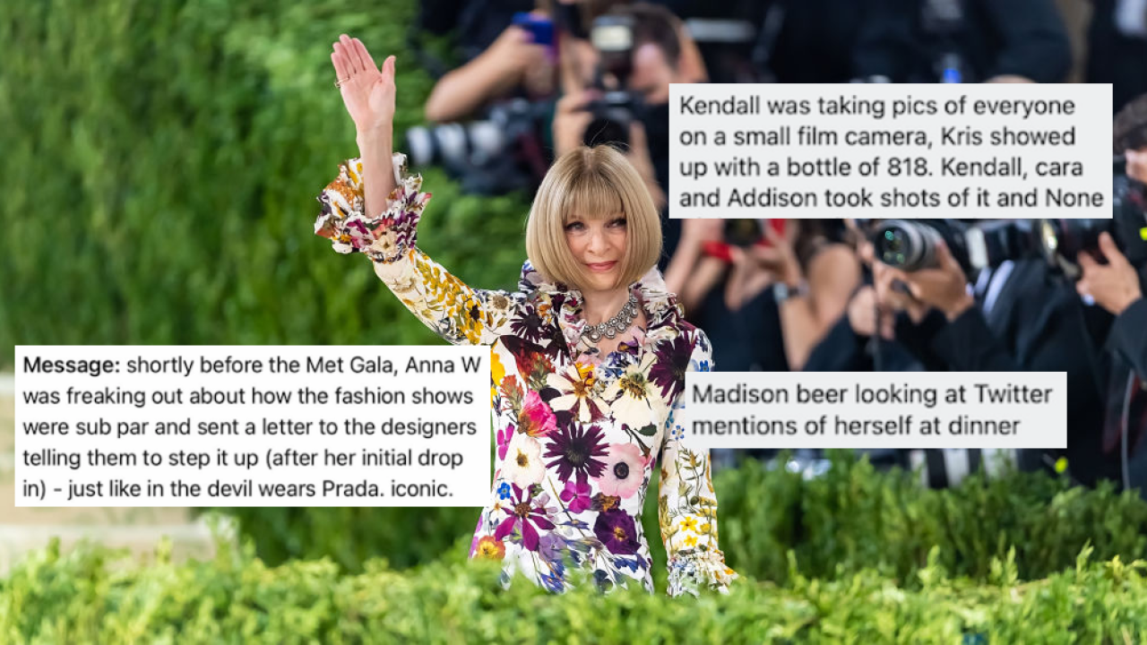 Deuxmoi’s Sources Spilled A Bunch Of Wild Intel About What Went On Inside The Met Gala This Year