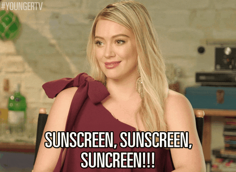 sunscreen skincare