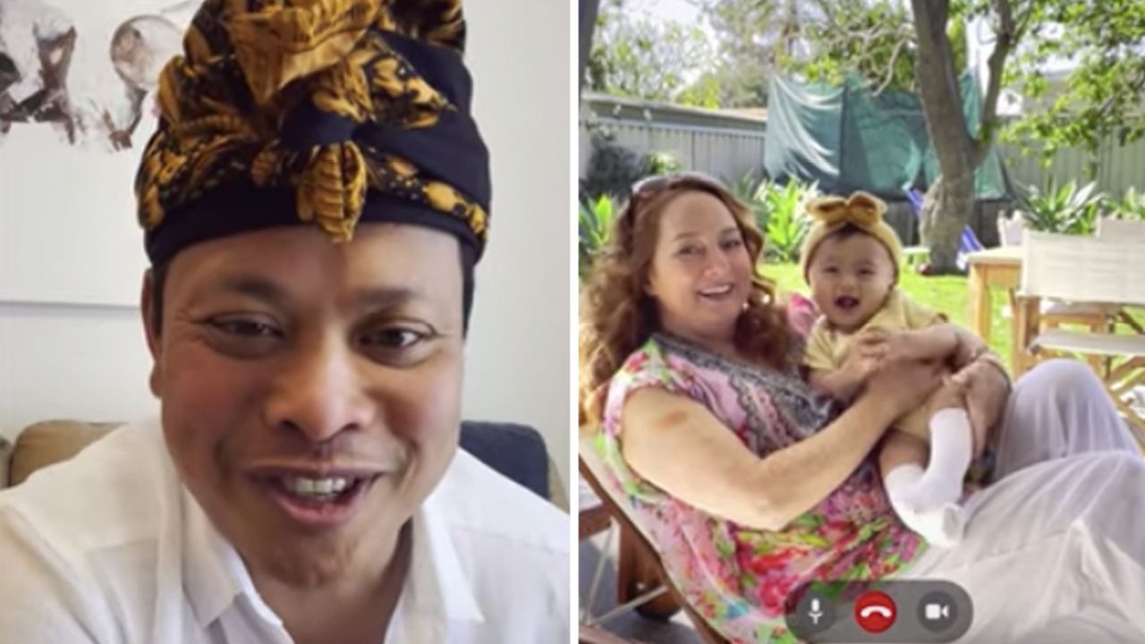 Rhonda, Ketut & Their Baby (!!!) Are Back In A New AAMI Ad Encouraging Aussies To Get The Jab