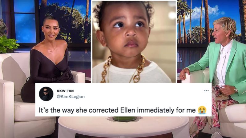 Ellen DeGeneres Made A Fkn Weird Joke About Kim Kardashian’s Son And It Did Not Go Over Well