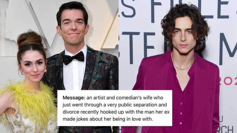 Deuxmoi Shared Rumours Suggesting John Mulaney’s Ex Hooked Up With Timothée Chalamet & Omg, Yes